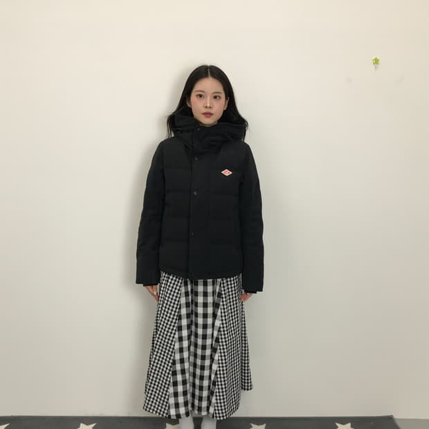 Danton 18FW Down Padding Jacket Black