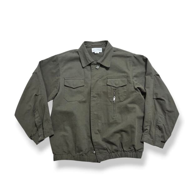 Lafudgestore 라퍼지스토어 올리브카키 투웨이 숏 자켓