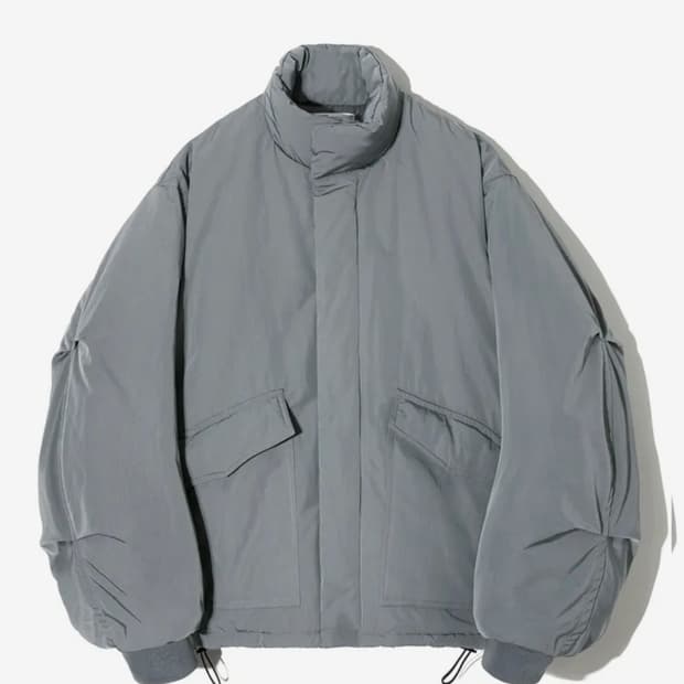 파르티멘토 3M 신슐레이트 푸퍼 패딩 자켓 그레이쉬 블루