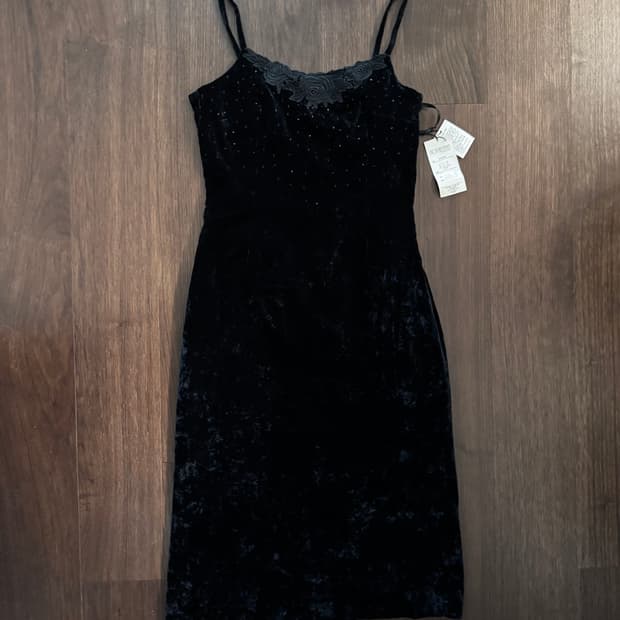 벨벳 비즈 원피스