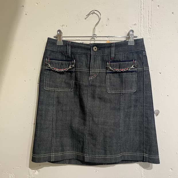 BURBERRY BLUE LABEL denim skirt