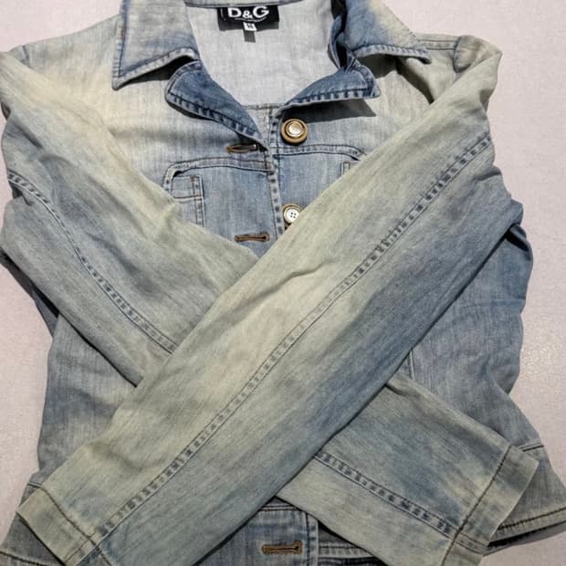 돌체앤가바나 빈티지 청자켓
