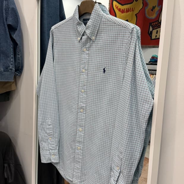 00s Polo RL 폴로 랄프로렌 Custom Fit 체크 셔츠