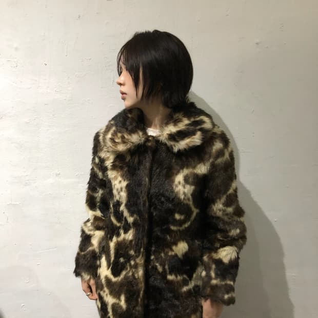 Soft Leopard Fur Jacket 
