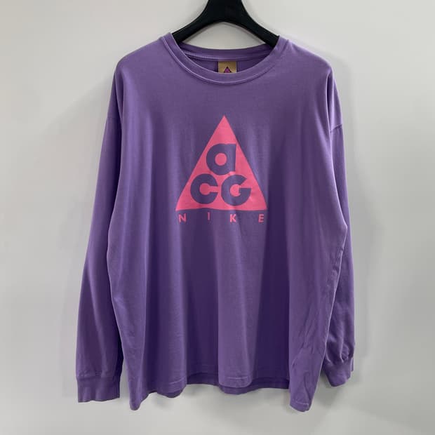 나이키 ACG 빅로고 롱슬리브 긴팔티 (on.825)