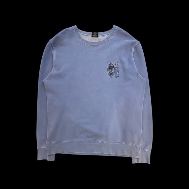 스투시 베이식 스톡 카누 피그먼트 다잉 맨투맨