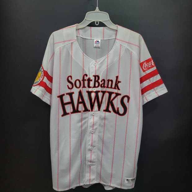 MAJESTIC 마제스틱 SOFTBANK HAWKS 유니폼 