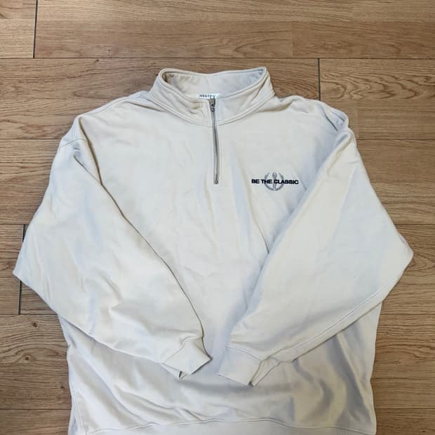 (1 size) 비더클래식 비긴 양경필 한정판 반집업 맨투맨