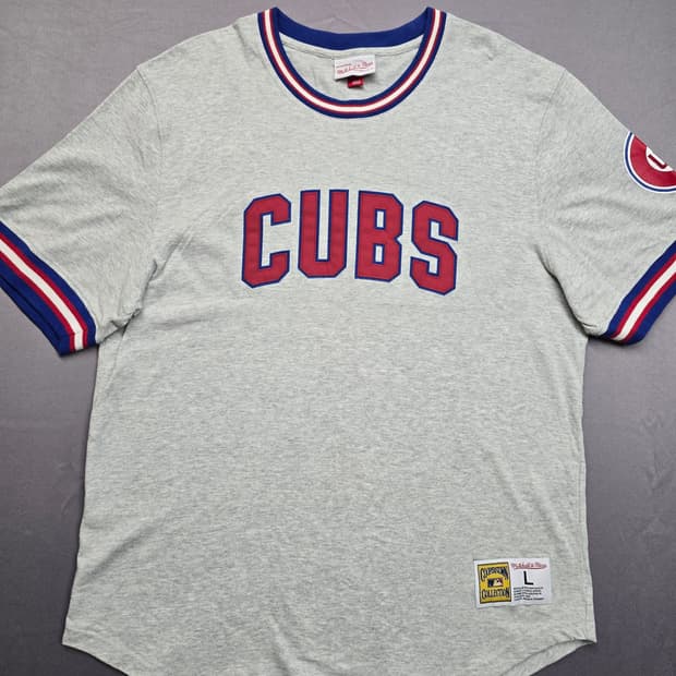 시카고 컵스(Chicago Cubs) 쿠퍼스타운 컬렉션 저지 티셔츠