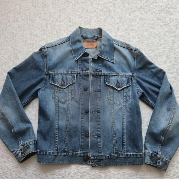 리바이스 타입3 오리지널 청자켓 M