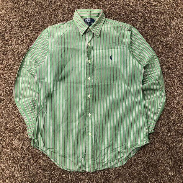 100 폴로 랄프로렌 스트라이프 셔츠