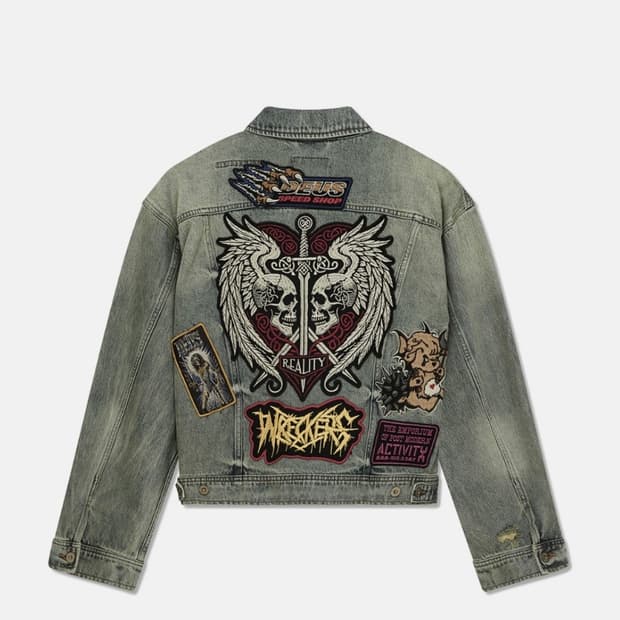 Deus 사사프라스 데님자켓