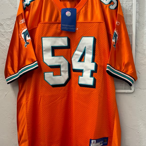 NFL X 리복 마이애미 돌핀스 유니폼 져지 2XL