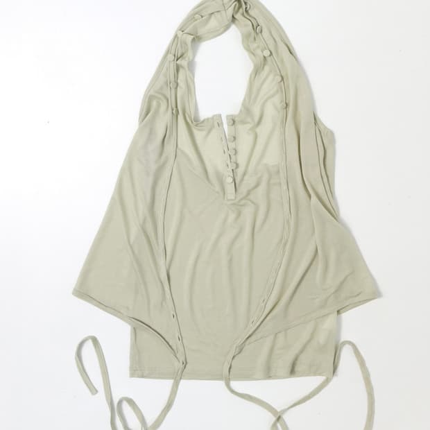 Ulika Sanctus HALTER WRAP SLEEVELESS