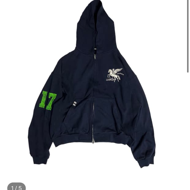 파코서플라이 후드집업 네이비 1 사이즈