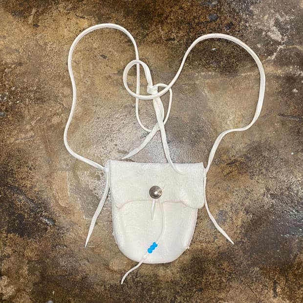 Deerskin medicine bag