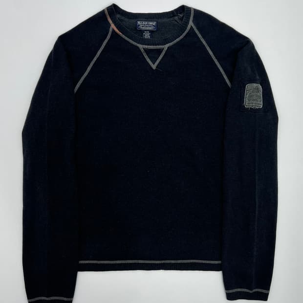 폴로 진스 니트