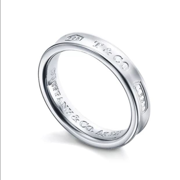 최저가)정품 티파니앤코 1837 네로우링 us6호 (국내11-12호)