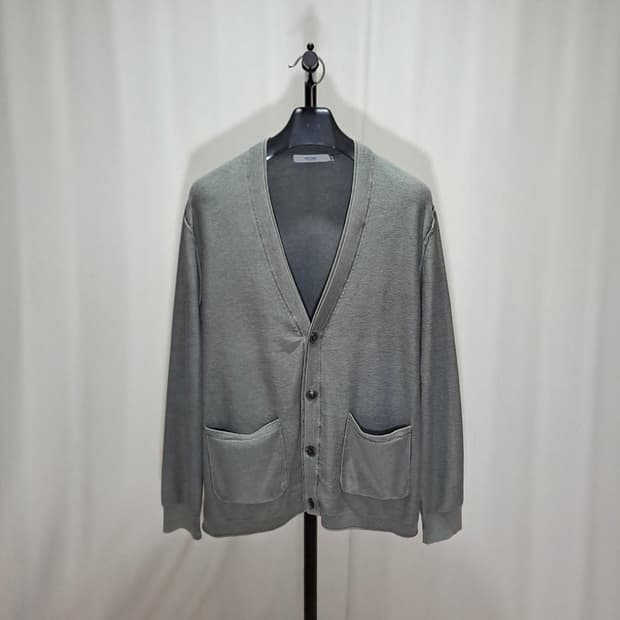 (택포) 코오롱시리즈 22ss 코튼 편직 가디건 105 B524