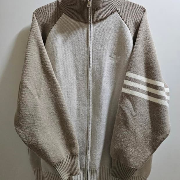 아디다스 스타일 집업