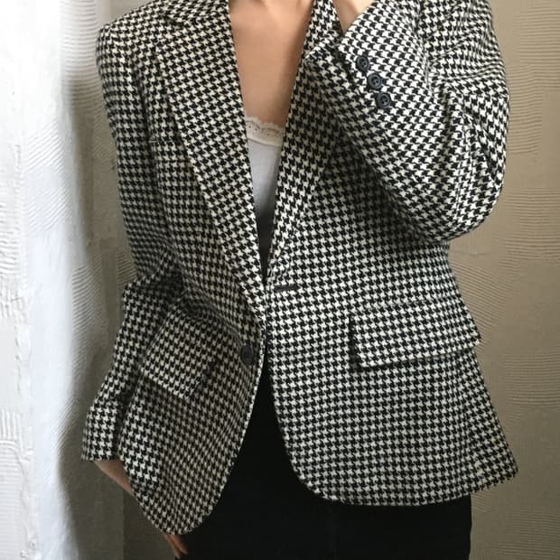 Burberry 버버리 하운드투스 체크 블레이저