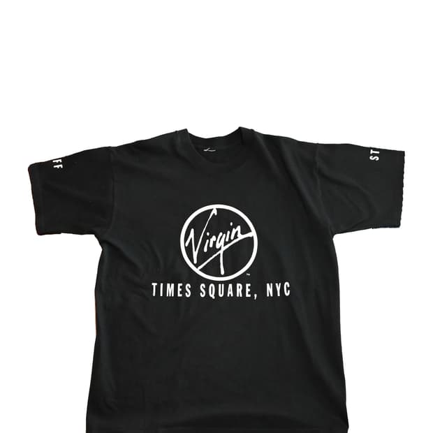 90s Virgin Records shirt