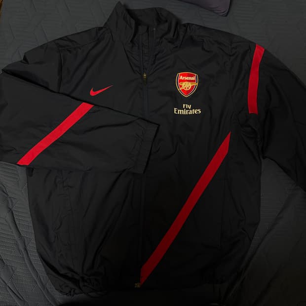 아스날 빈티지 바람막이 XXL