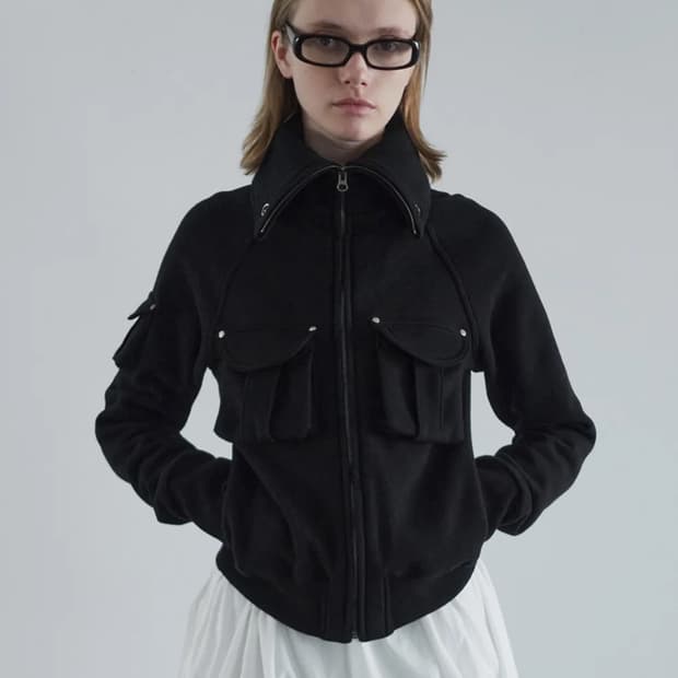 세릭 TURTLE POCKET JACKET / BLACK