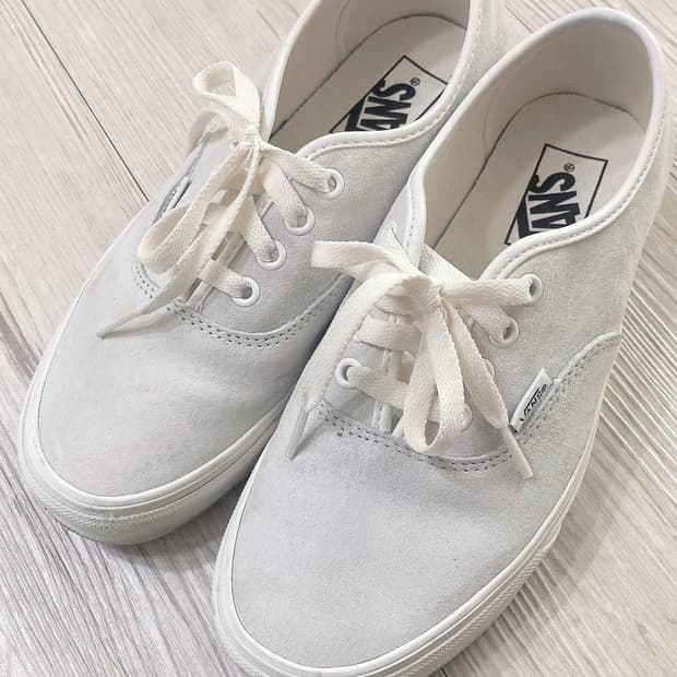 반스 어센틱 스웨이드 스니커즈 240mm