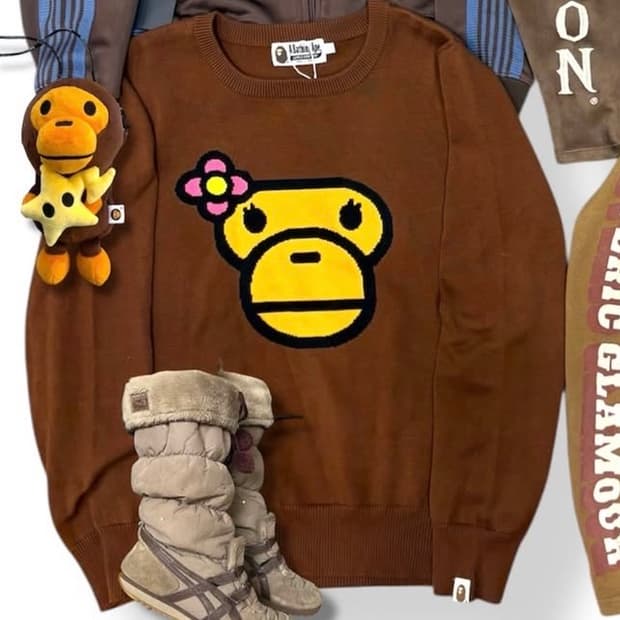 베이프 베이비 마일로 리사 니트 S