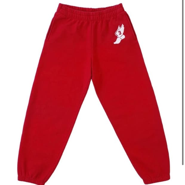 [S] 컬렉트피시스 스웻 WINGFOOT SWEAT PANTS (RED)