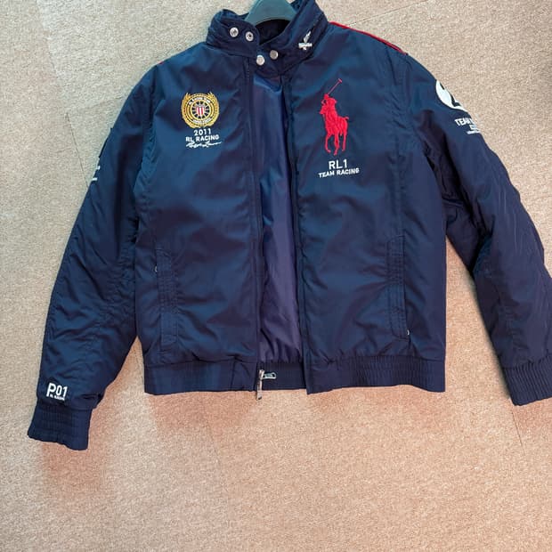폴로 랄푸로렌 레이싱 점퍼  M 