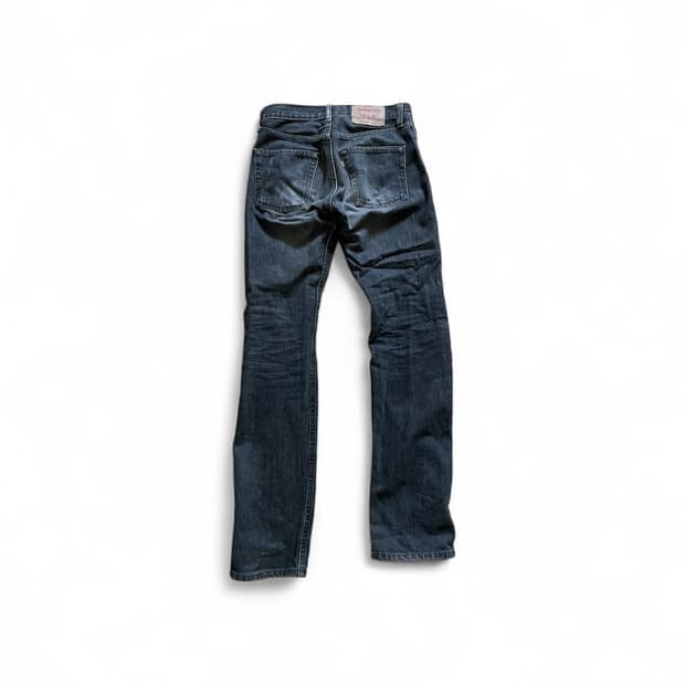 리바이스 505 흑청 데님팬츠