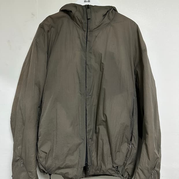 (3) 폴리테루 라후자 1.0 올리브 라이트 후드 자켓