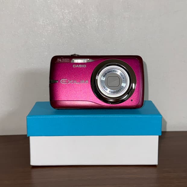 카시오 엑슬림 Casio Exilim ex-z550 와인 (작례O)