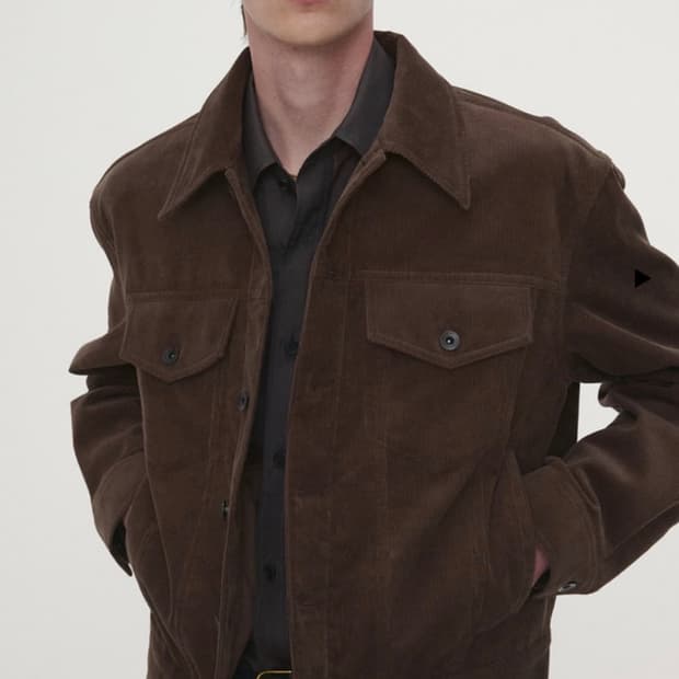 [L] 토니웩 코듀로이 자켓 브라운