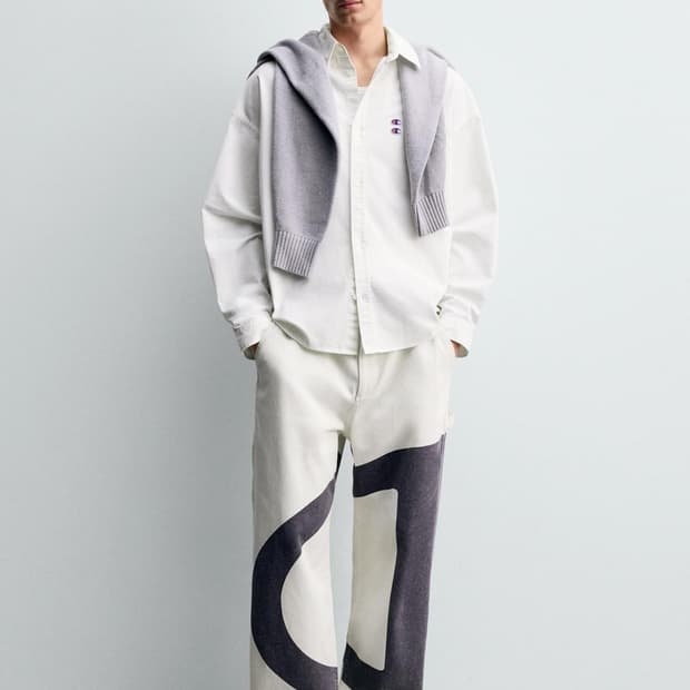 자라 챔피온 옥스포드 패치 셔츠