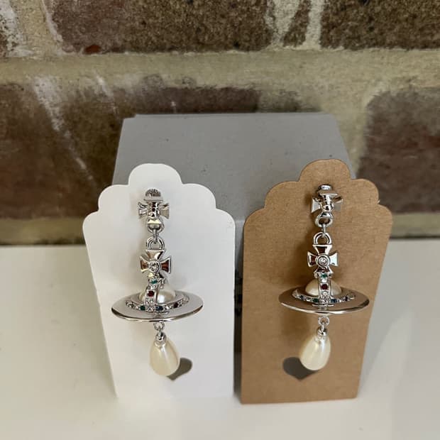 비비안웨스트우드 펄 드롭 이어링