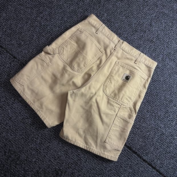 칼하트 캔버스 유틸리티 워크 반바지 4029