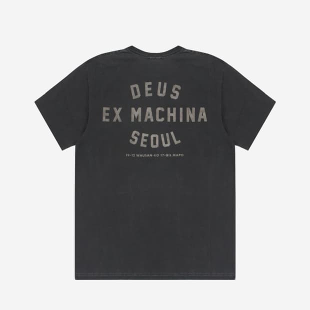 [L] 데우스 어드레스 반팔 차콜