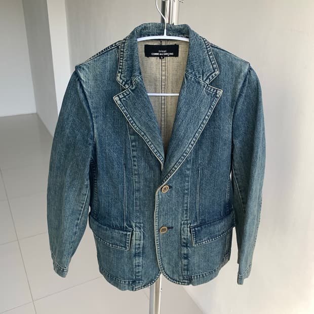 Comme des garcons tricot 데님 블레이저