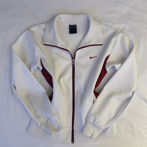 나이키 스우시 져지 트랙탑 버건디