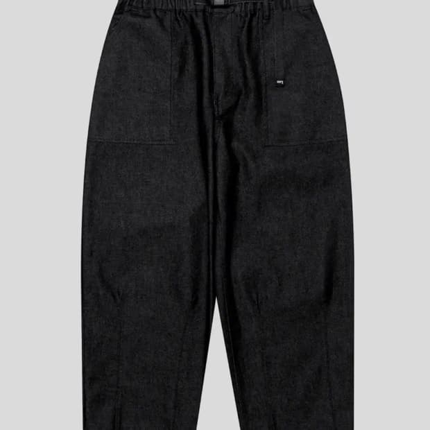 LEE 리 벌룬핏 데님 팬츠 블랙