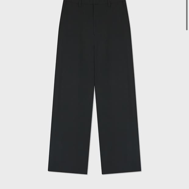 [구매] 구민성 TAILORED PANTS WOOL BLACK
