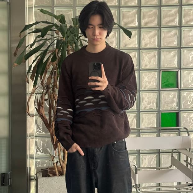 KNIT PULLOVER 니트 풀오버