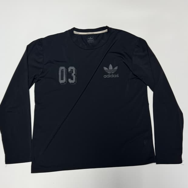 아디다스 러닝 커스텀 리메이크 기능성 긴팔 티셔츠 L