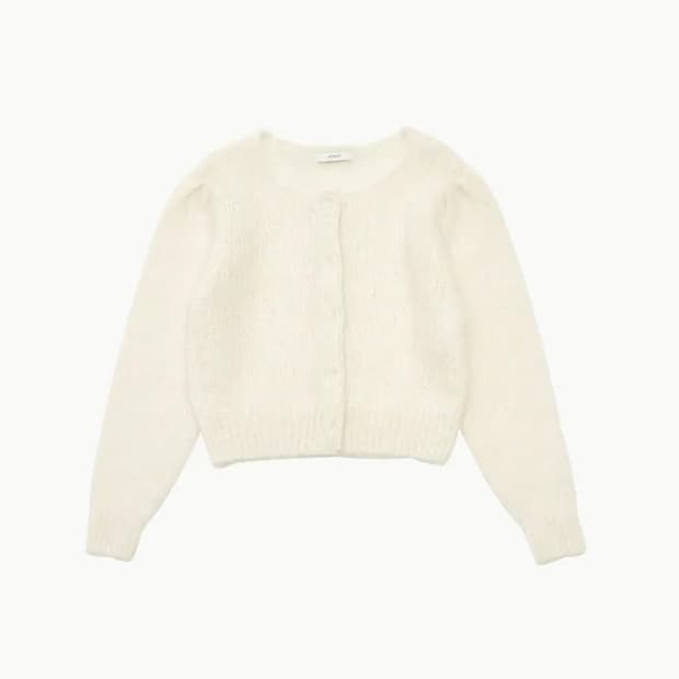 아모멘토 뉴그랜마가디건 아이보리