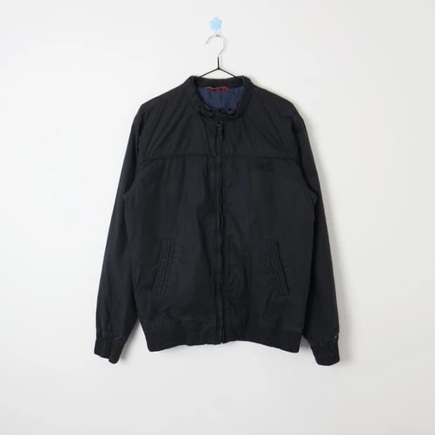 Tommy Hilfiger Denim Black Bomber Jacket