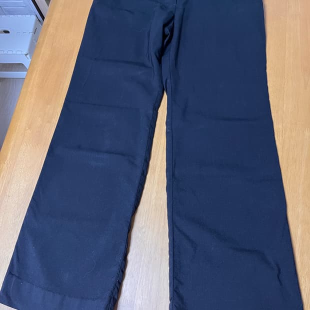 Dolce & Gabbana 돌체앤가바나 블랙 슬랙스 팬츠_38 사이즈