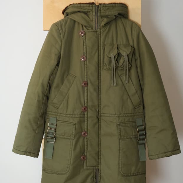 sunaokuwahara  Military Parka